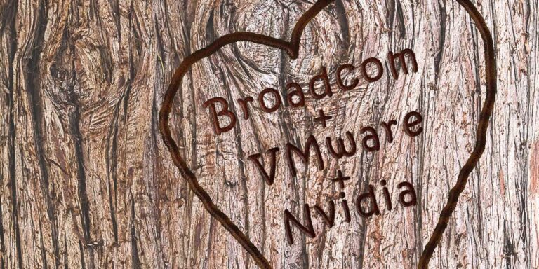 How does Broadcom feel about VMware’s work with Nvidia?