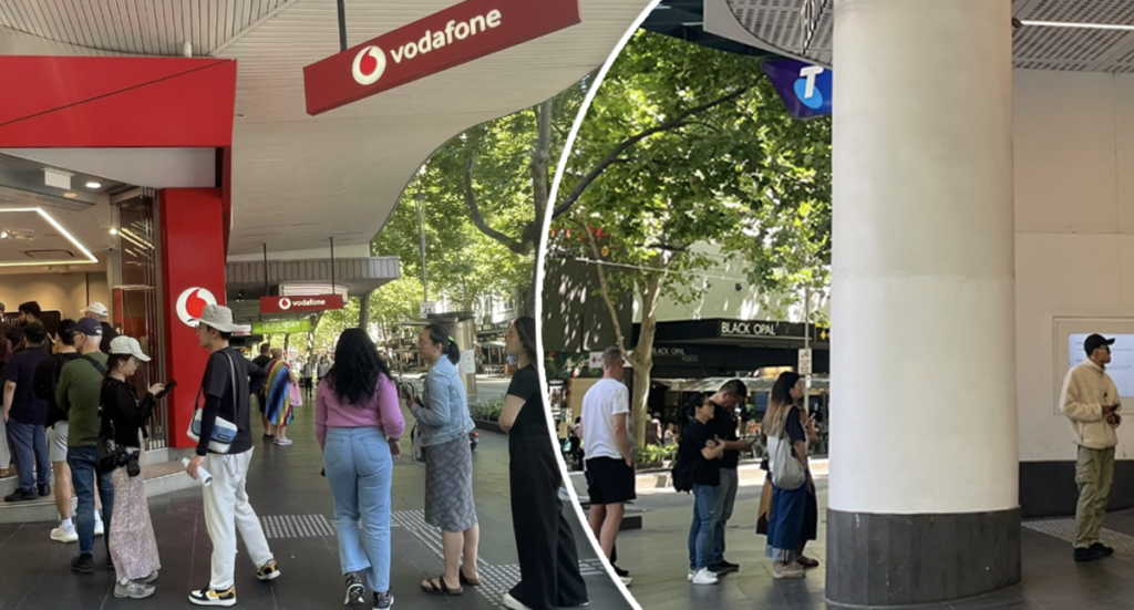 Damning photo reveals troubled telco’s mass exodus