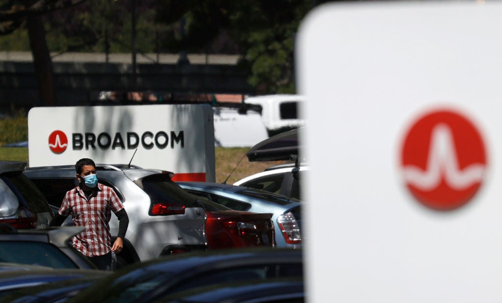 Chipmaker Broadcom sells remote access unit to KKR for bn