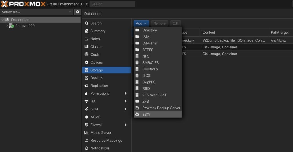 New VMware ESXi to Proxmox VE Import Wizard Available