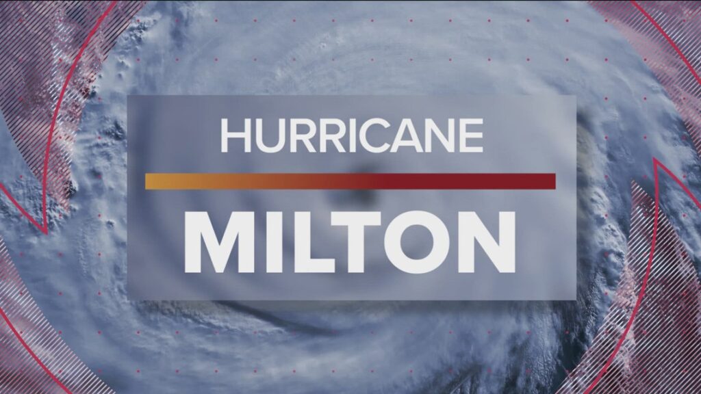 Live coverage: Hurricane Milton tracker, storm surge, TV reports