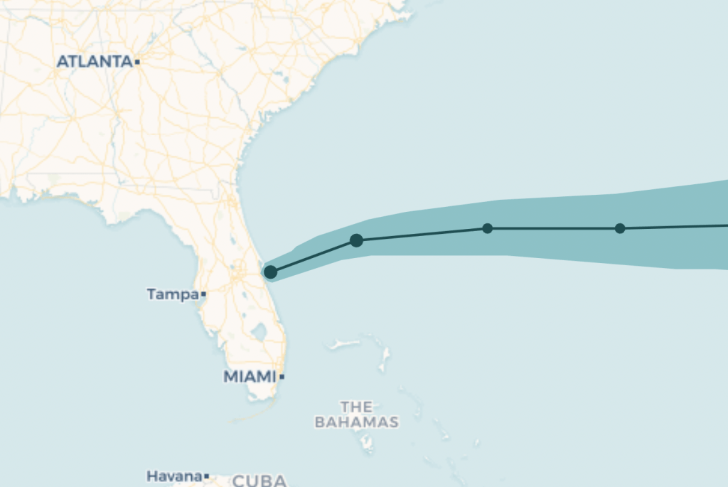 Here’s the latest forecast track of former Hurricane Milton – Sun Sentinel