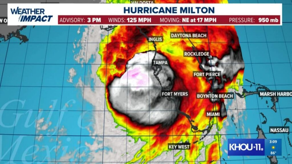 Hurricane Milton tracker live: Cone, spaghetti models, warnings