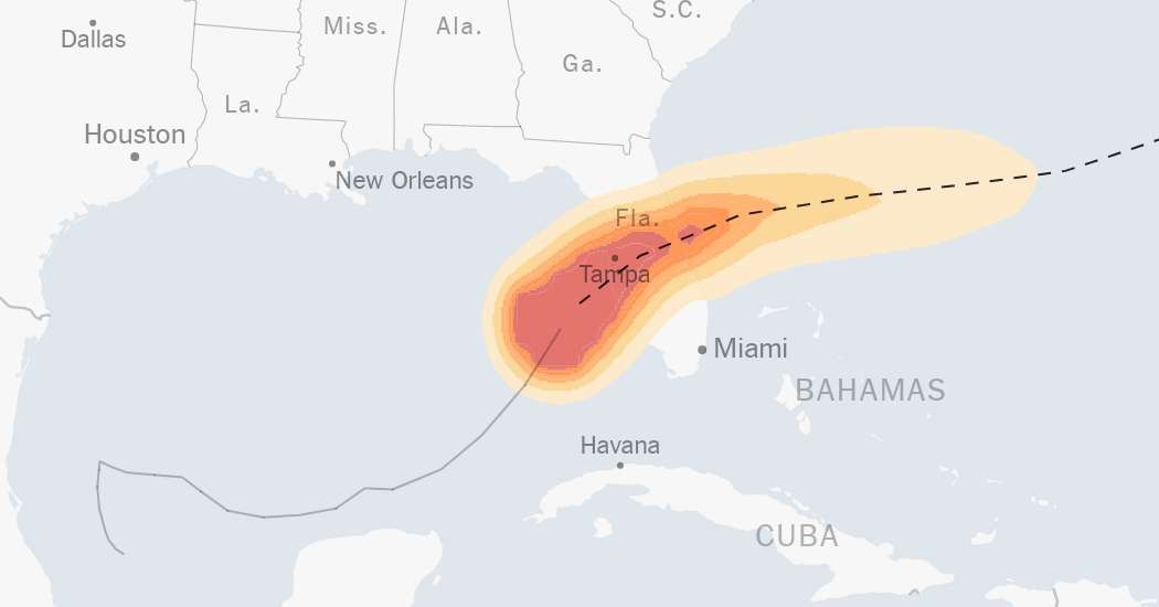 Hurricane Milton Tracker: Storm Path and Latest Florida Landfall Forecast