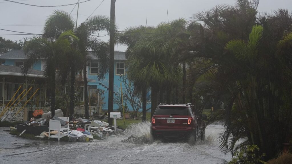 Tracking Hurricane Milton